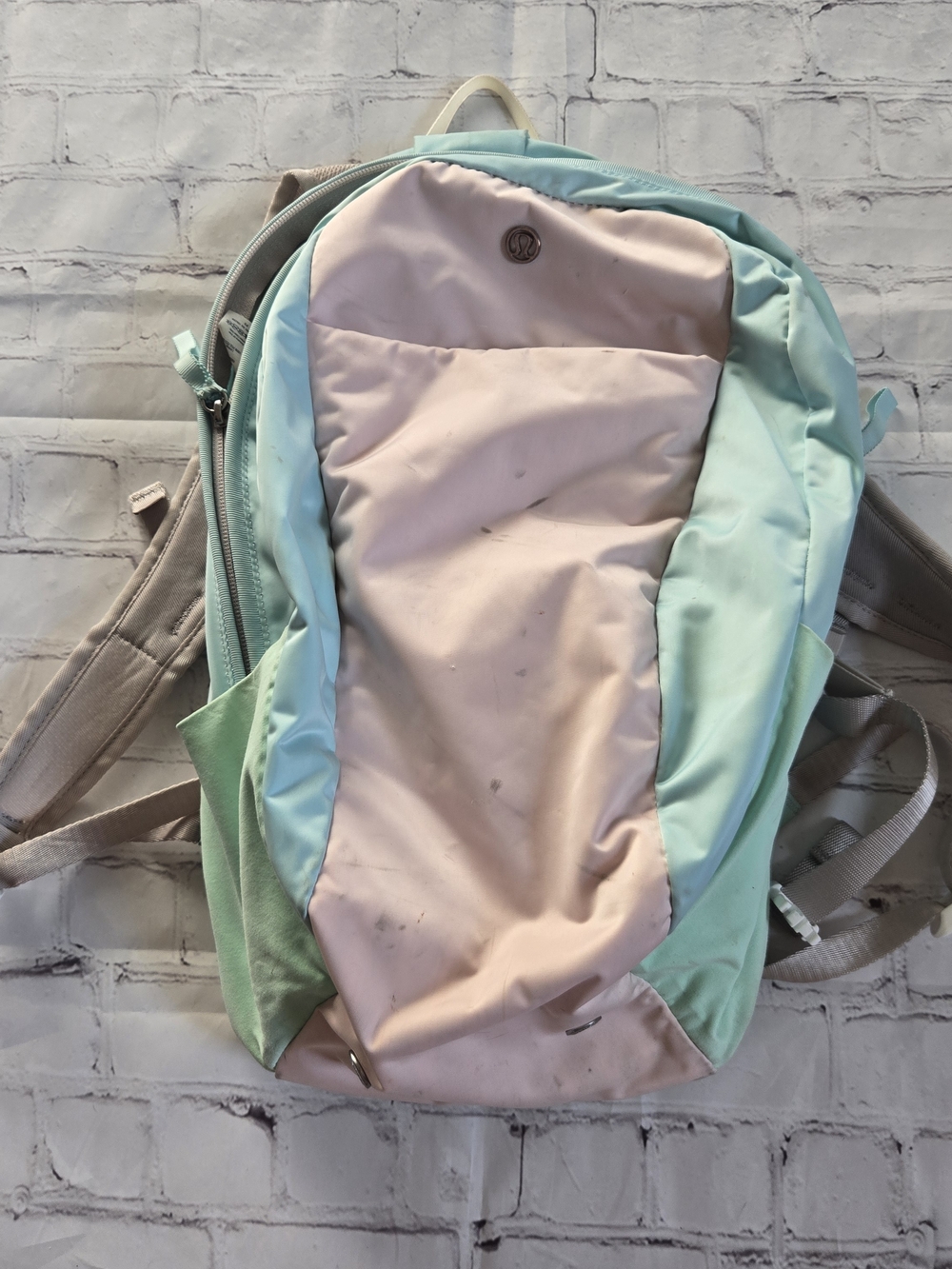Rare Lululemon Run From Work Backpack Pastel Colorblock